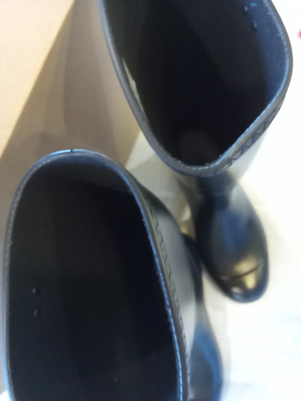 UGG Shelby Women's Matte Black Tall Waterproof Rain Boots Sz 7 NWB